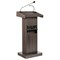 Oklahoma Sound Oklahoma Sound Orator Lectern with Wireless Headset Mic, Ribbonwood 800X-RW/LWM-7 - alternate 5